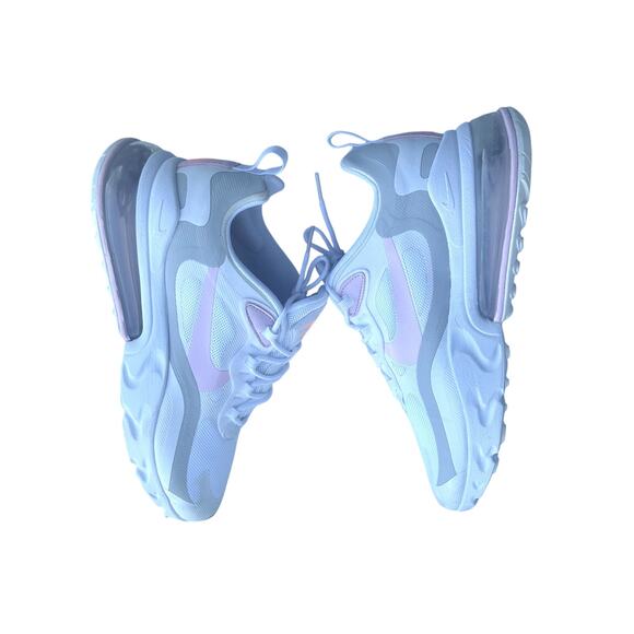 Nike Air Max 270 React Sneakers Pink/White Women's 12 - Picture 5 of 10